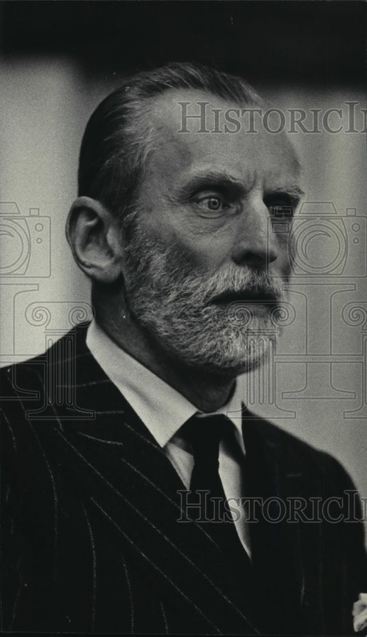 1984 Press Photo Jacek Wozniakowski, editor-in-chief of a publishing house - Historic Images