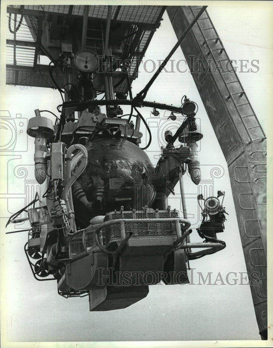 1985 Press Photo The Sea Link II will look at the bottom of Lake Superior.-Historic Images