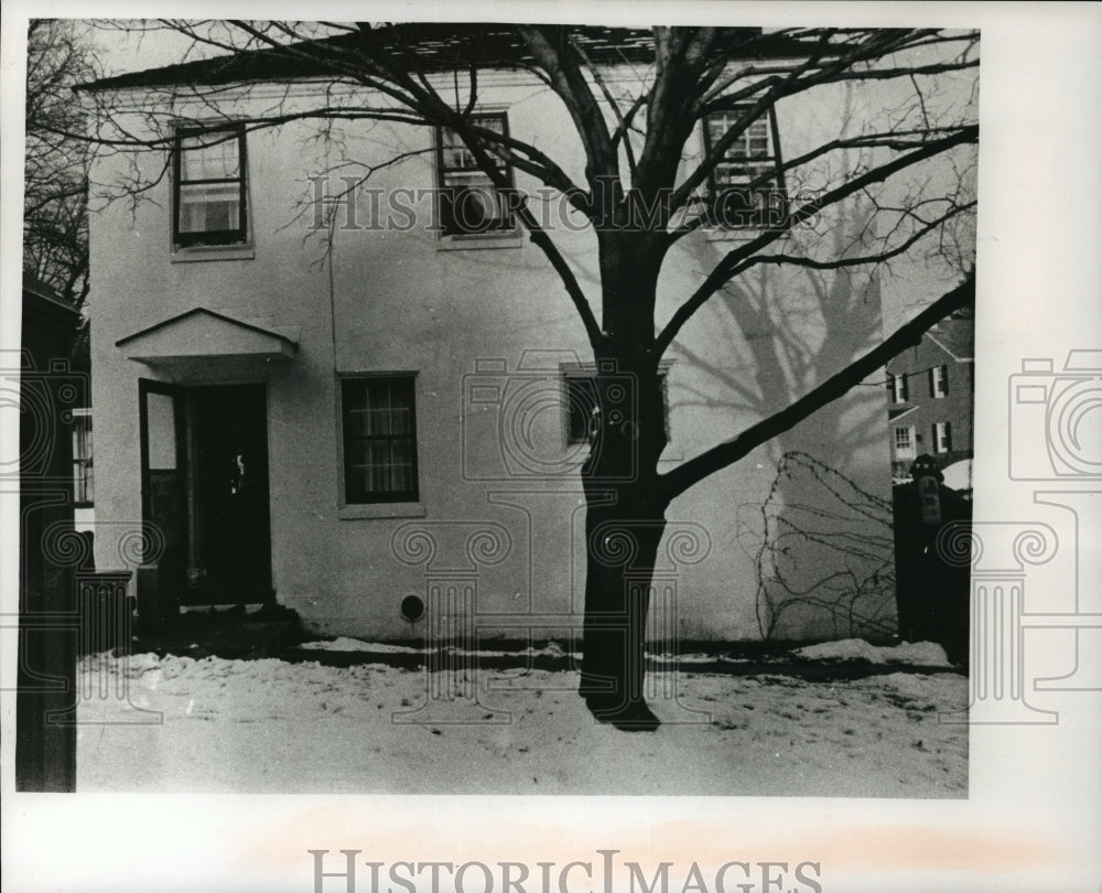1989 Press Photo Zarnow Home, Where Four People Died Of Carbon Monoxide-Historic Images