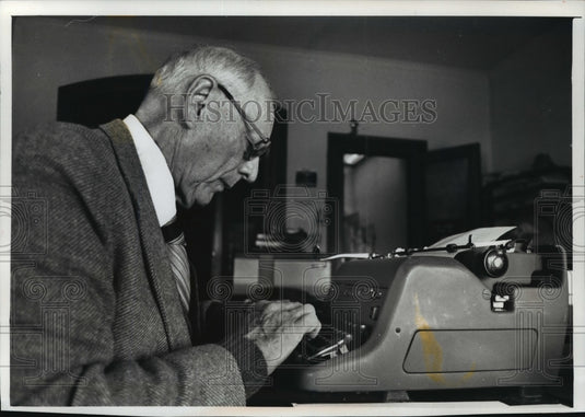 1989 Press Photo Former Milwaukee Mayor Frank Zeidler - Historic Images