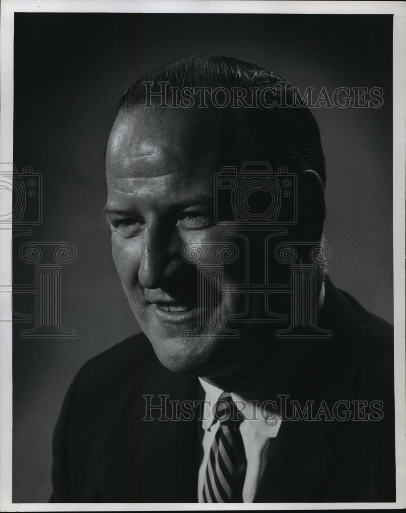 1964 Press Photo Charles La Force, TV Announcer - mja43166-Historic Images