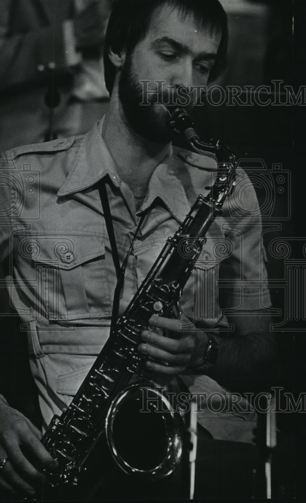 1978 Press Photo Larry Lange, Saxophonist - mja43909-Historic Images