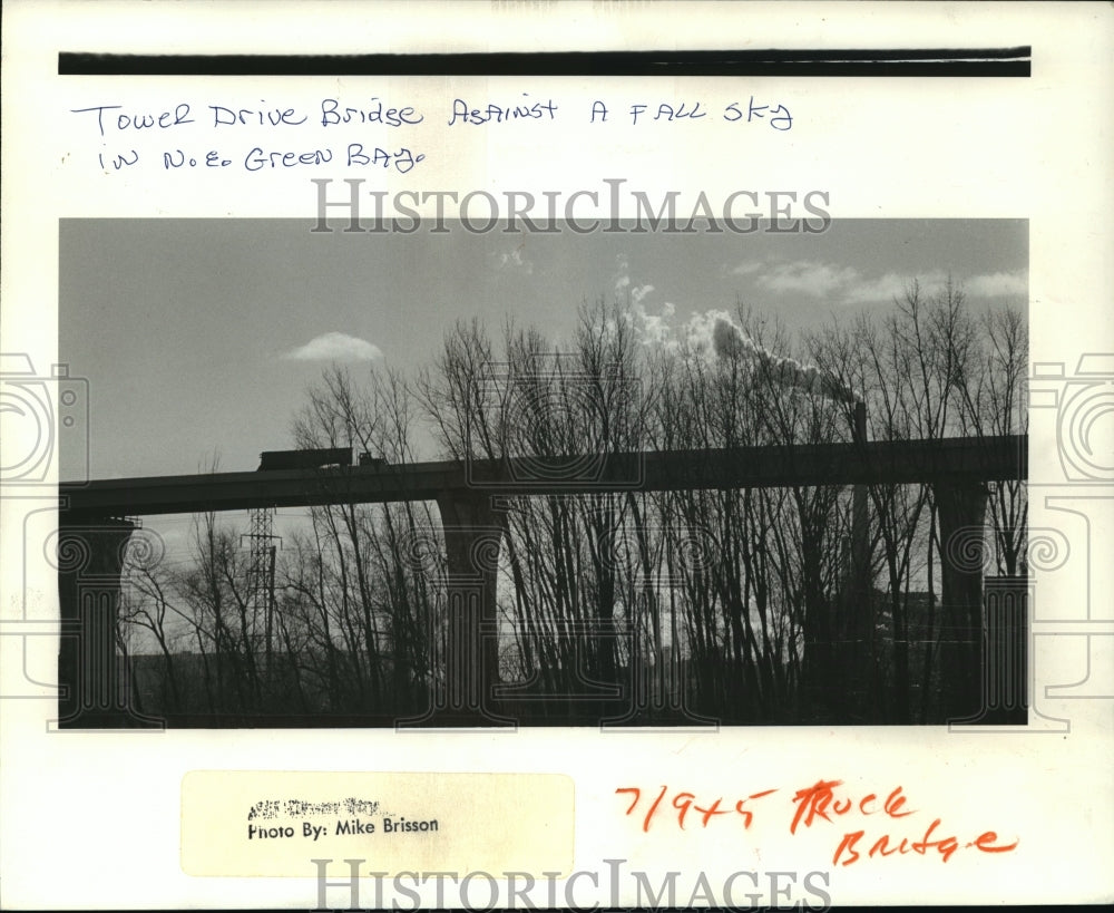 1981 Press Photo Bridges Wisconsin - mja44387 - Historic Images