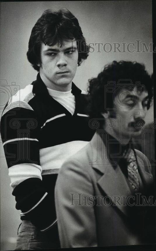 1981 Press Photo Mark K. Bielmeier-Allegedly Fired A Shotgun at a Police Officer-Historic Images