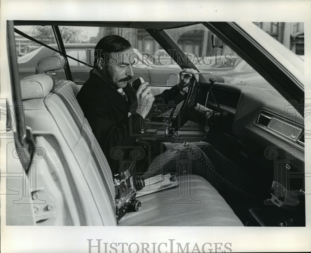 1973 Press Photo Richard Bauer a Milwaukee Journal Photographer. - mja44983-Historic Images