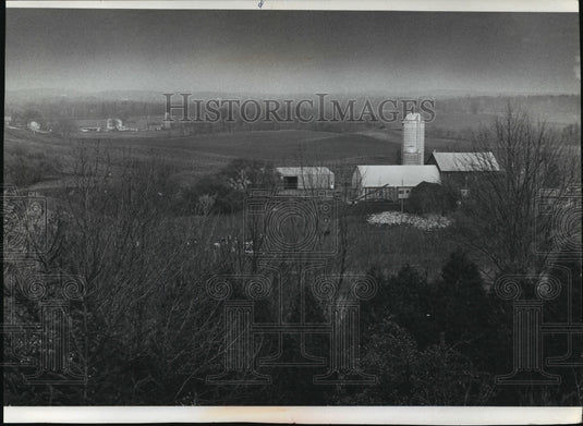 1971 Press Photo Autumn Scene Near Kiel - mja45747-Historic Images