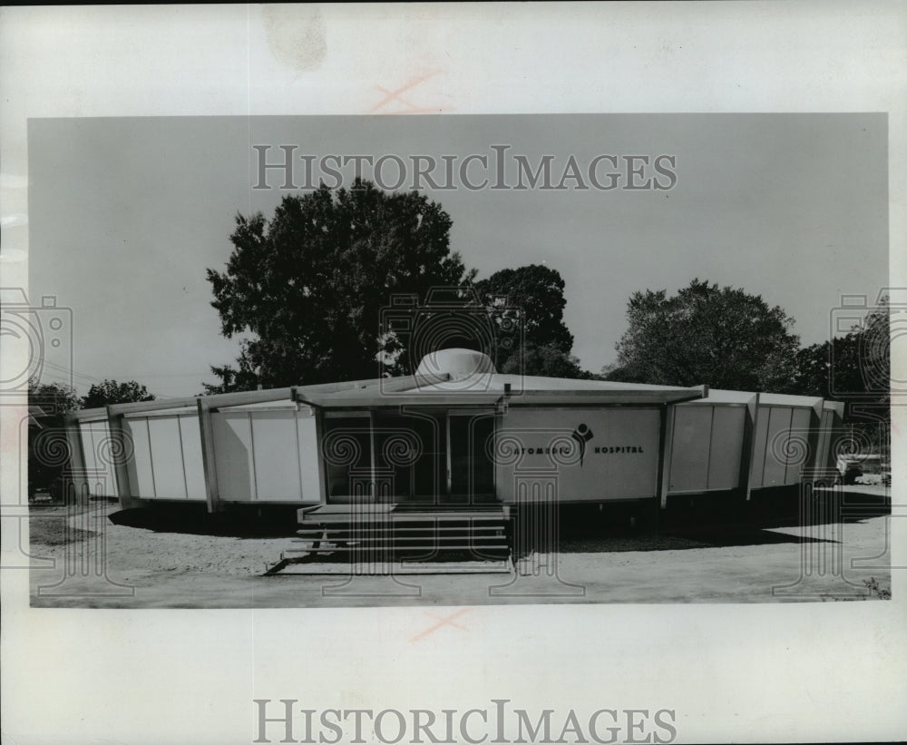 Press Photo View of the Montgomery portable hospital - Historic Images