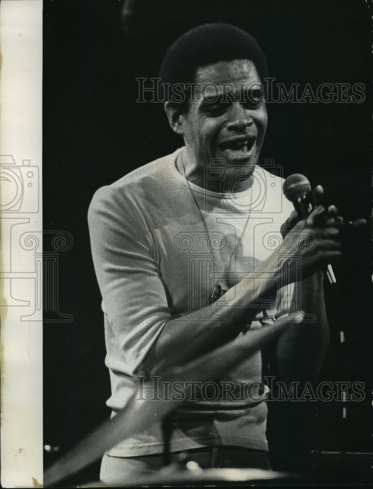 1977 Press Photo Singer-composer, Al Jarreau, a Milwaukee native - mja47224-Historic Images
