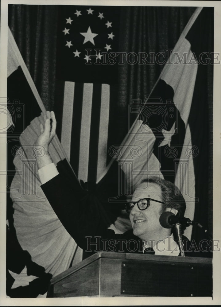 1976 Press Photo Wisconsin Politician Stanley York - mja47267 - Historic Images