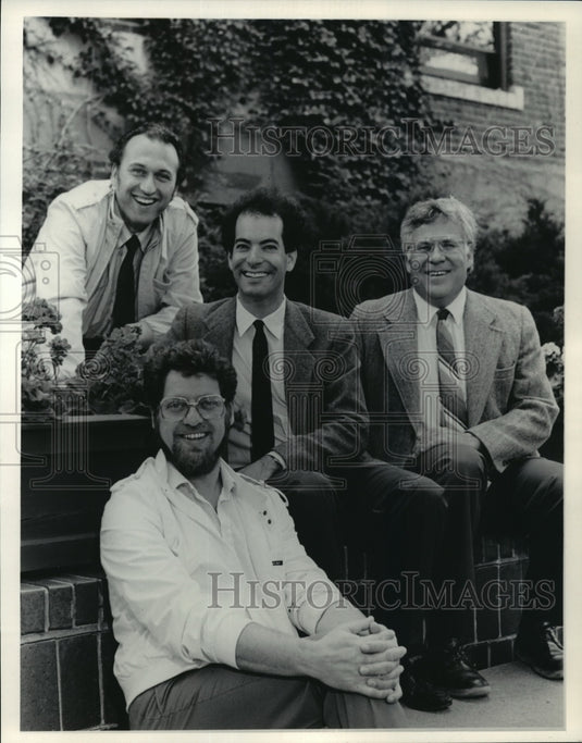 Press Photo Musicians from University of Wisconsin-Madison's Fine Arts Quartet - Historic Images