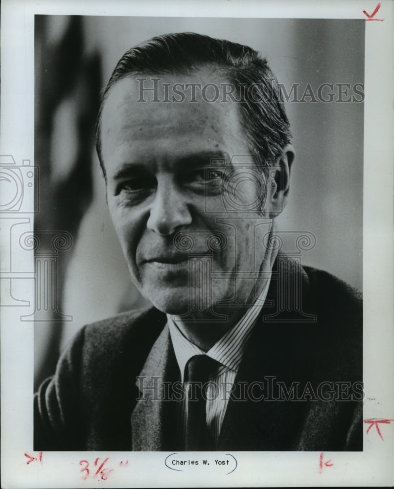 1973 Press Photo US Ambassador to UN Charles Yost - mja47475-Historic Images