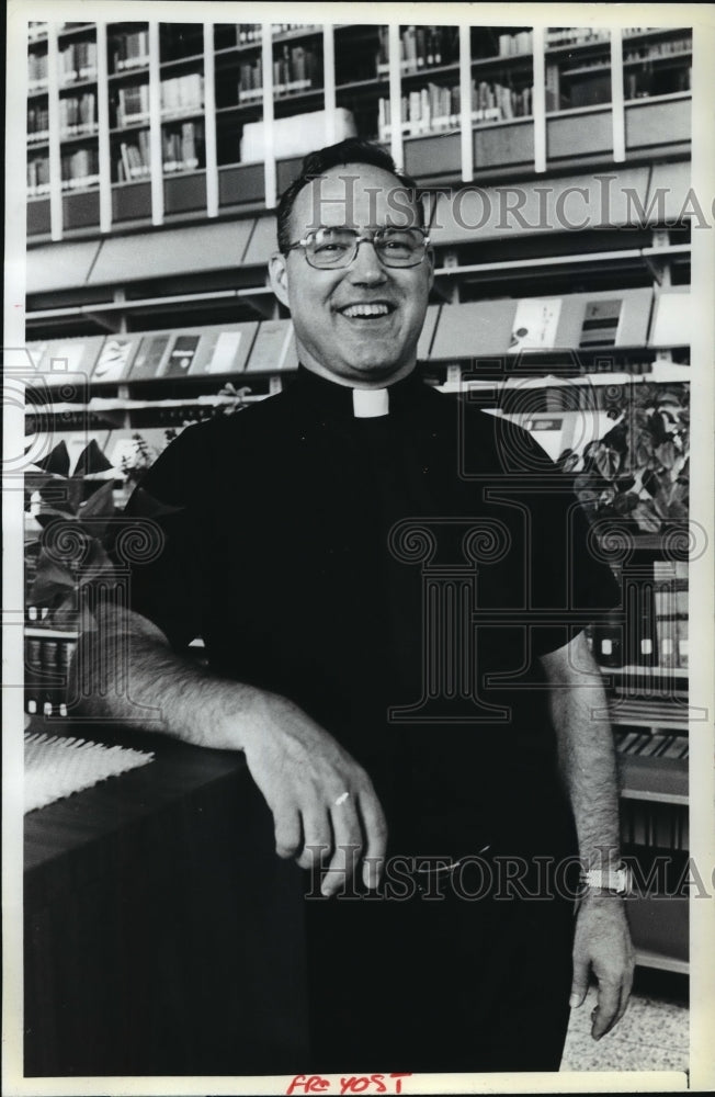1979 Press Photo Father Charles Yost - mja47477-Historic Images