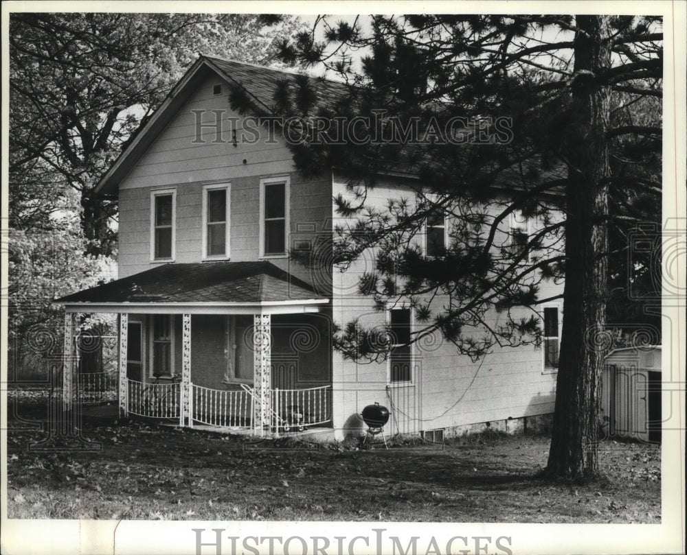 1982 Press Photo A Former Stagecoach Station, Home to Svea Rands, Bayfield - Historic Images