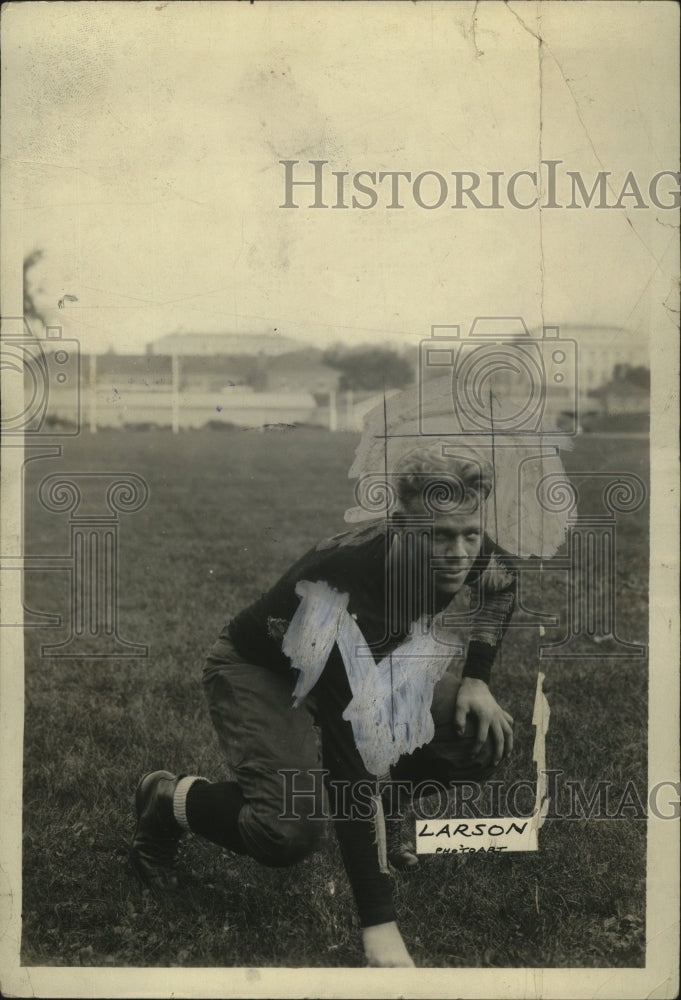 1945 Press Photo Lloyd Larson, Sentinel Employee - Historic Images