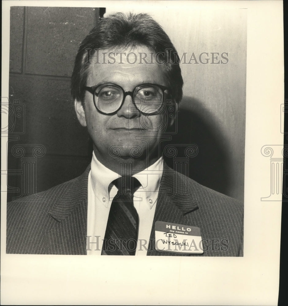 1987 Press Photo Telesfore Wysocki - Historic Images