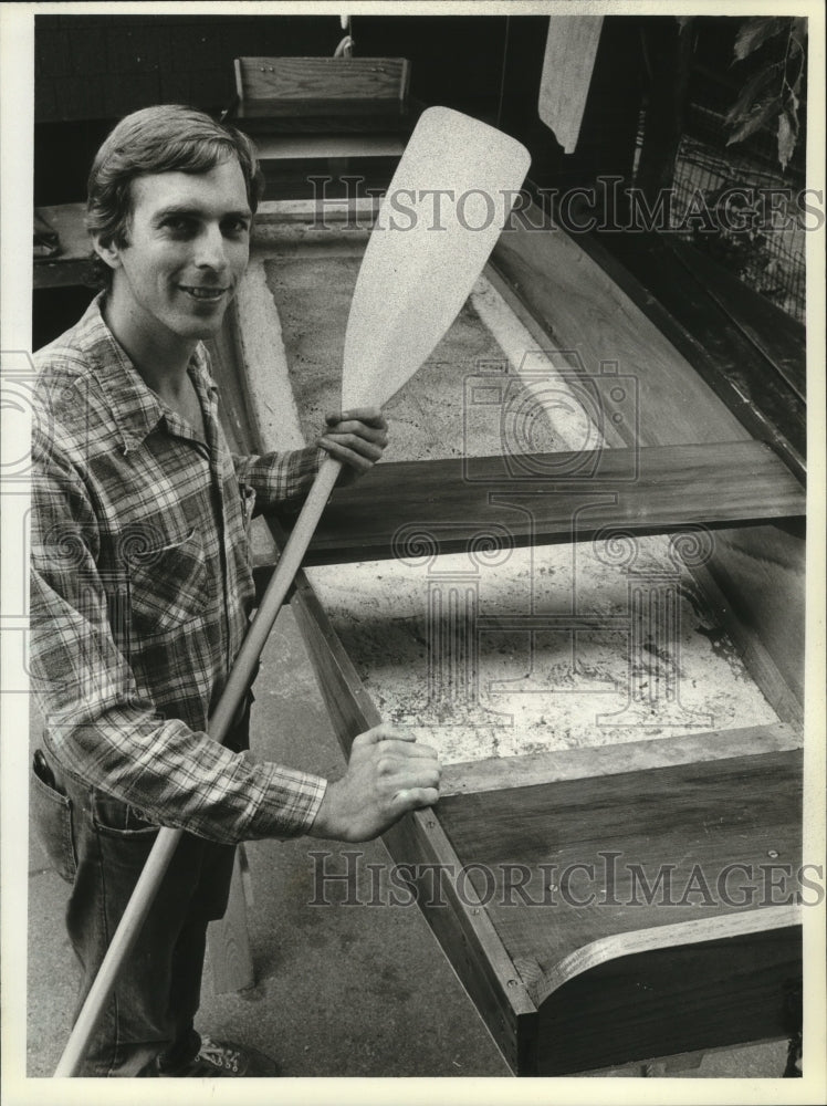 1981 Press Photo Film Maker Rob Yeo Has Launched A River Cleanup Campaign - Historic Images