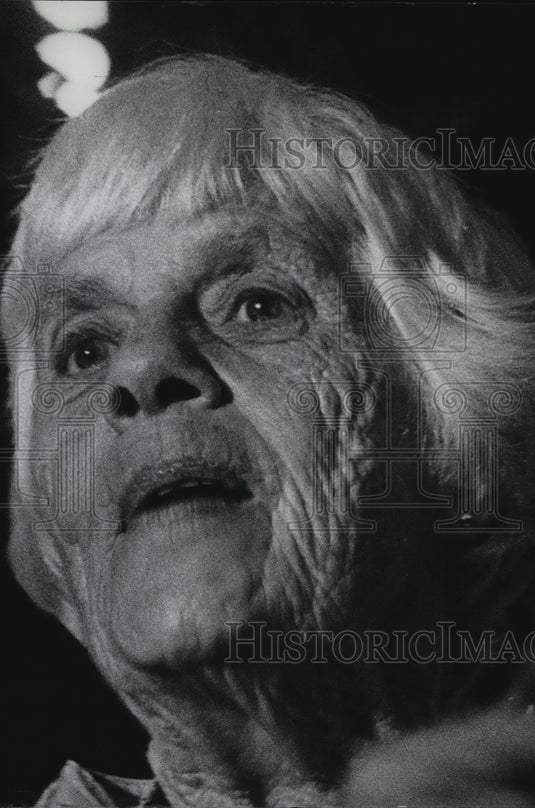 1978 Press Photo Profile of Lillian Carter in Milwaukee - mja49491 - Historic Images