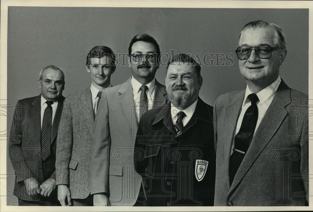 1986 Press Photo Home Improvement Council of Greater Milwaukee Inc. Officers - Historic Images