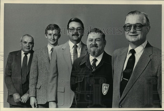 1986 Press Photo Home Improvement Council of Greater Milwaukee Inc. Officers - Historic Images