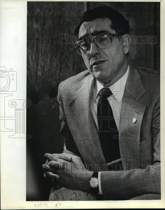 1986 Press Photo Louis J Ceci, Milwaukee Circuit Judge - mja50324 - Historic Images