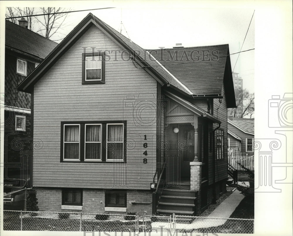 1981 Press Photo House of Brady Street Leader, Robert Zizzo. Milwaukee, WI - Historic Images