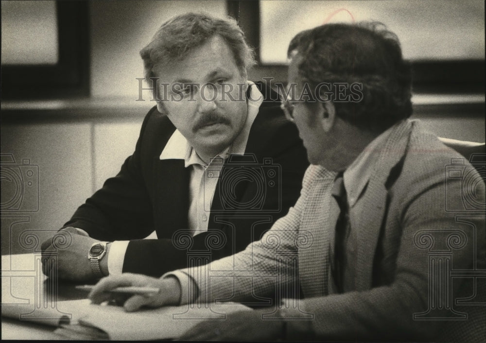 1980 Press Photo Policeman Gary D. Zielinski During His Hearing - mja52068 - Historic Images