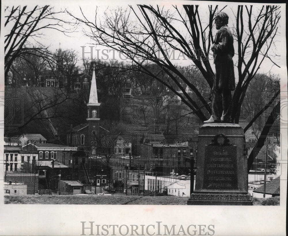 1966 Press Photo Galena from General Grant Park - Historic Images