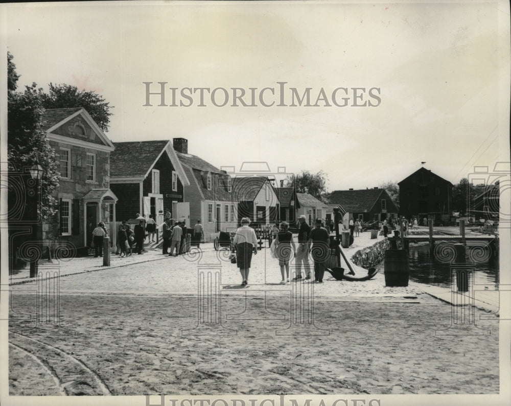 1967 Press Photo Resort located in Mystic, Conn. - Historic Images