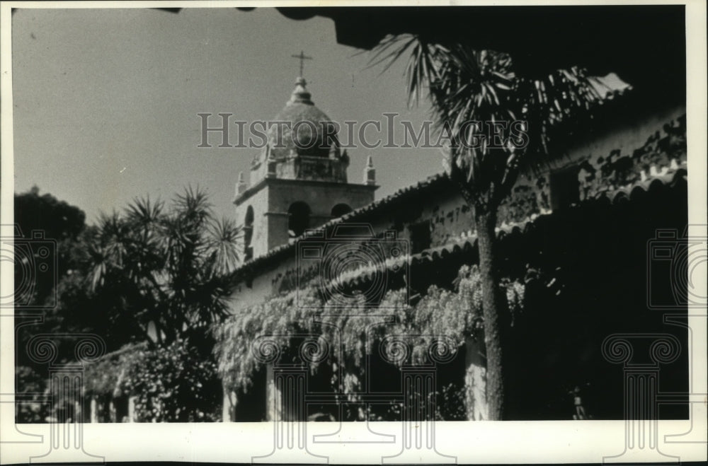 1990 Press Photo Mission House of San Carlos Borromeo del Rio Carmelo, Monterey - Historic Images