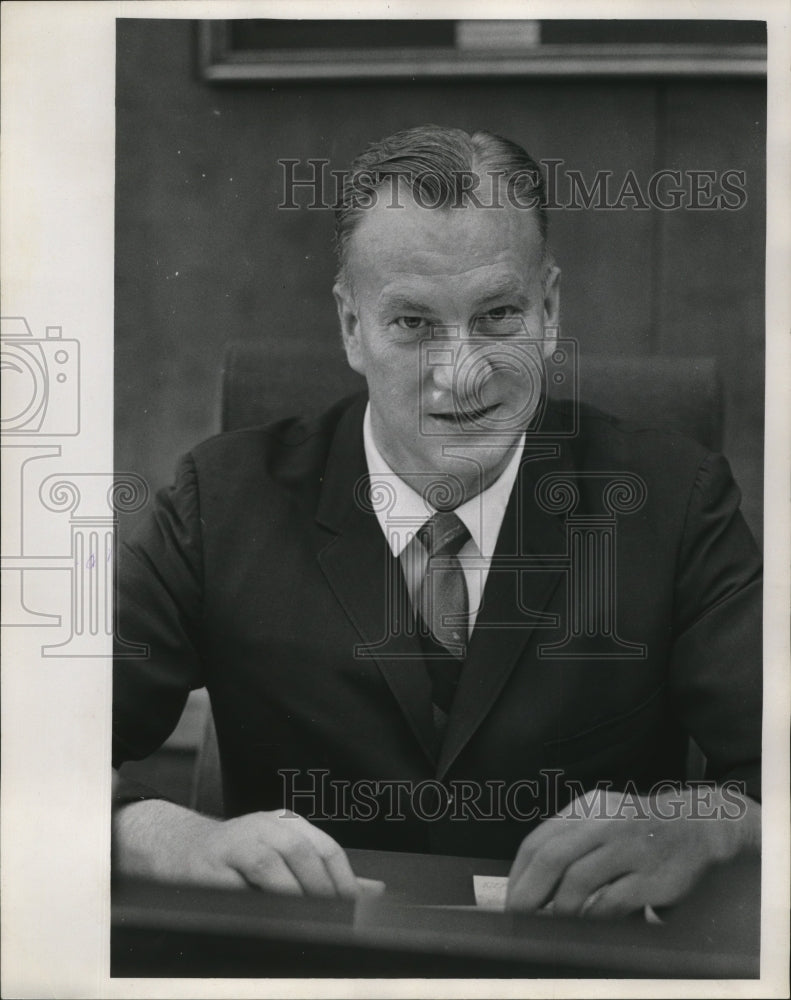 1967 Press Photo Milwaukee Judge George A. Bowman - Historic Images
