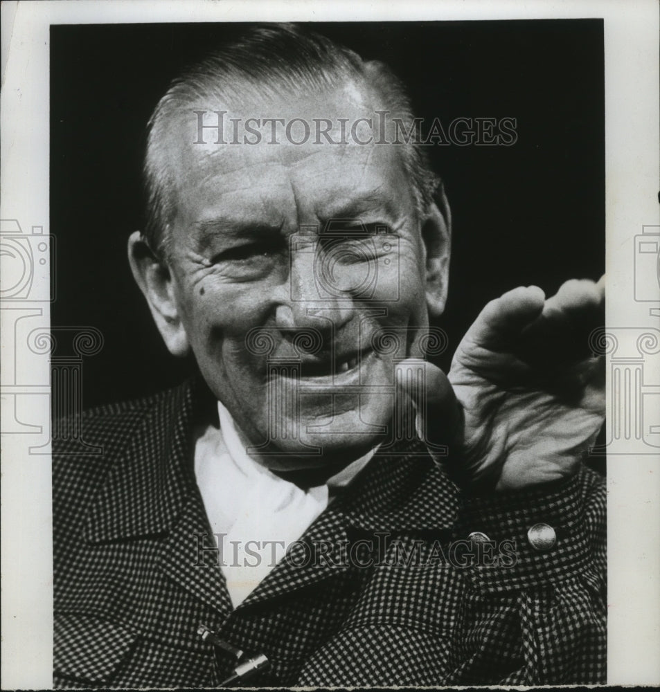 1978 Press Photo Composer Hoagy Carmichael at &quot;The Star Dust Road&quot; Party-Historic Images
