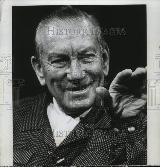 1978 Press Photo Composer Hoagy Carmichael at "The Star Dust Road" Party-Historic Images
