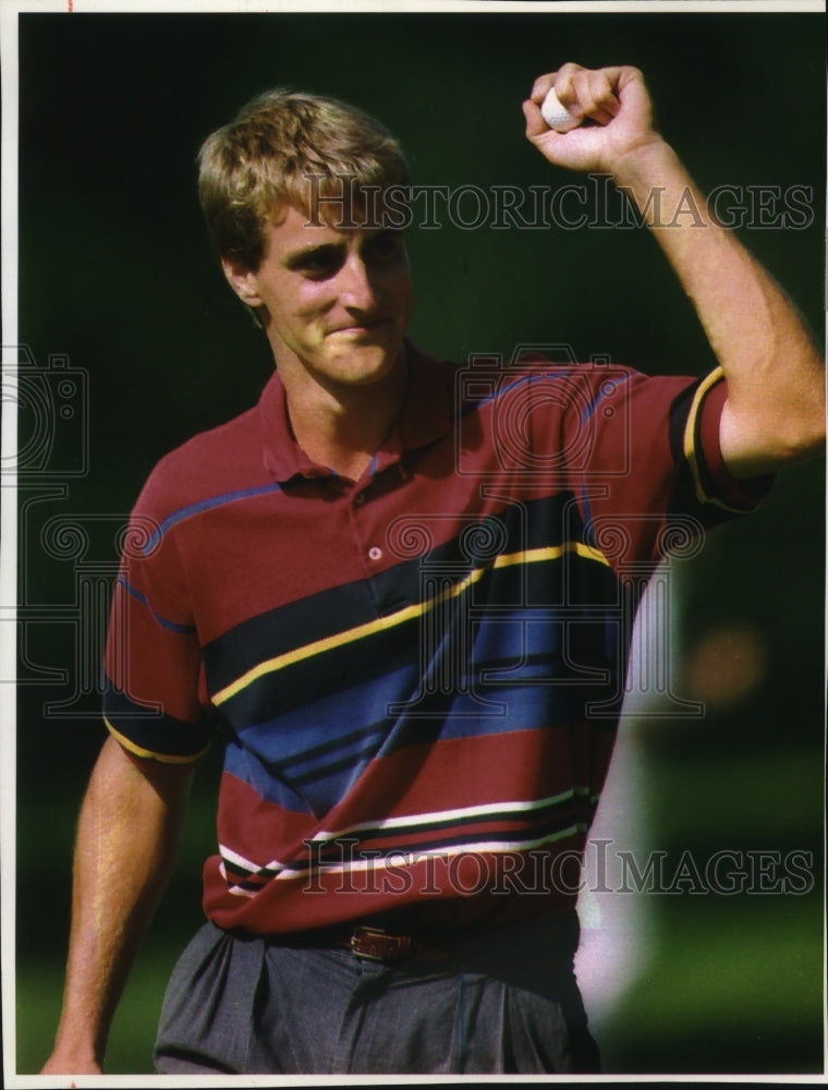 1993 Press Photo Tim Cantwell Jr. wins the Wis. State Amateur golf tournament - Historic Images