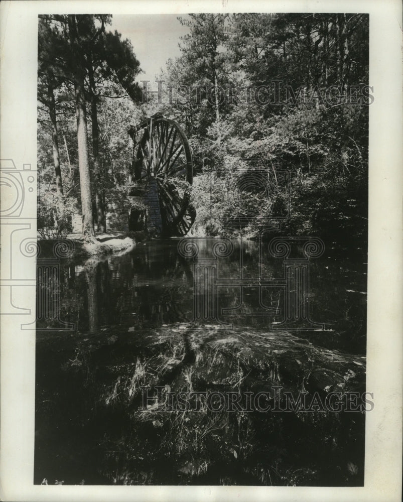 1985 Press Photo Tourist Attraction: Old MIll Near Mount Berry, Georgia - Historic Images