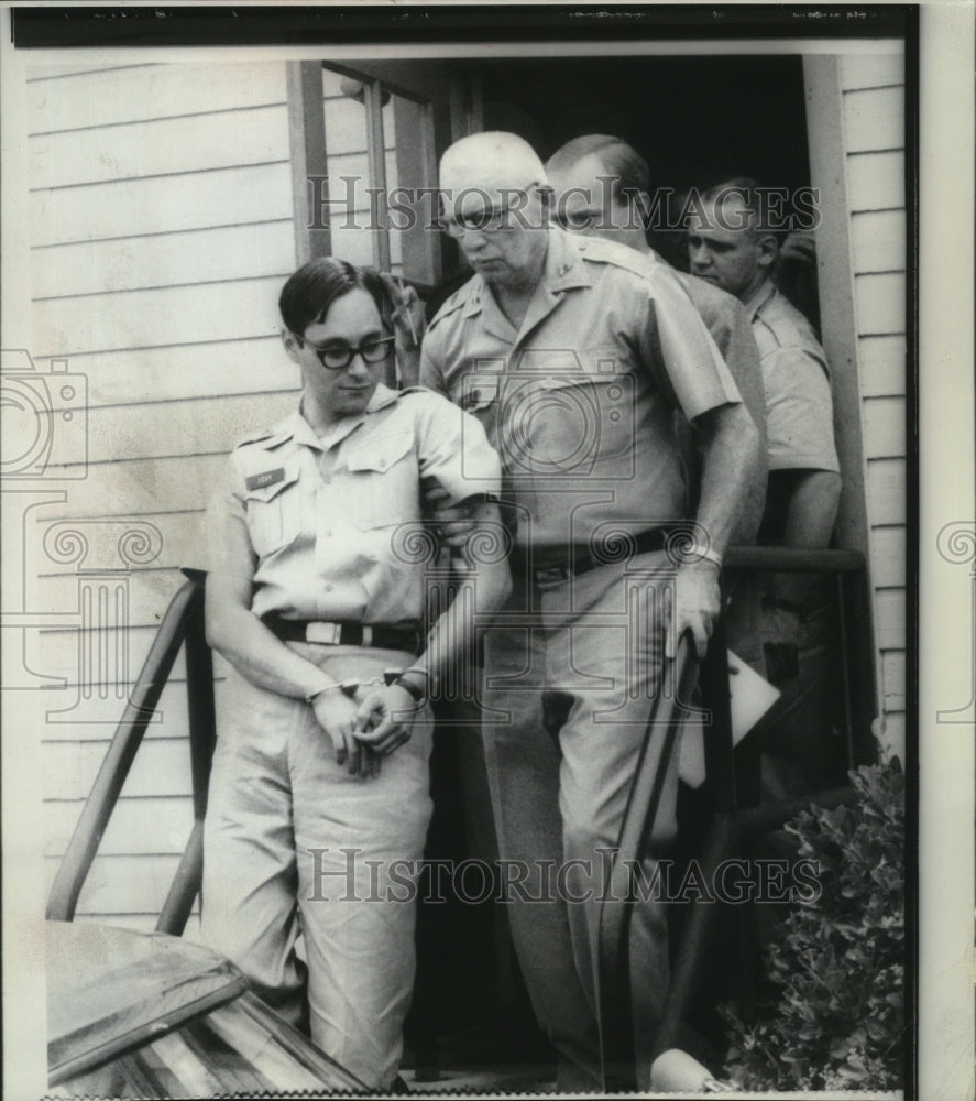 1967 Press Photo Howard Levy Sentenced to Three Years in Prison for Disobedience - Historic Images