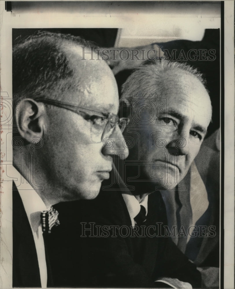 1967 Press Photo Edward H. Levi to succeed President George W. Beadle - Historic Images