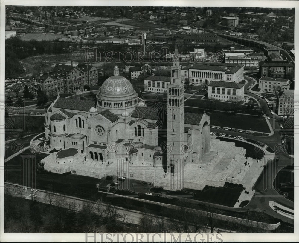1967 Press Photo Shrine of the Immaculate Conception, Washington DC. - mja53831-Historic Images