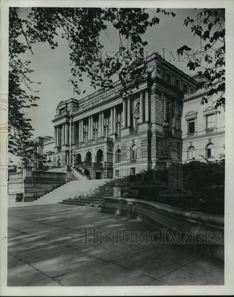 1953 Press Photo Library of congress in Washington, D.C. - mja54283-Historic Images