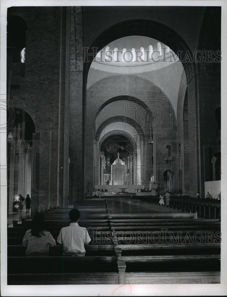 1966 Press Photo The Shrine of Immaculate Conception Church in Washington, D.C.-Historic Images