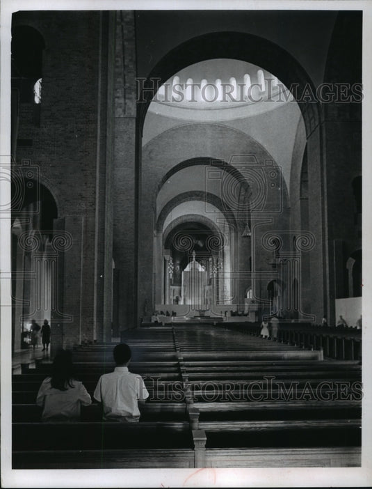 1966 Press Photo The Shrine of Immaculate Conception Church in Washington, D.C.-Historic Images