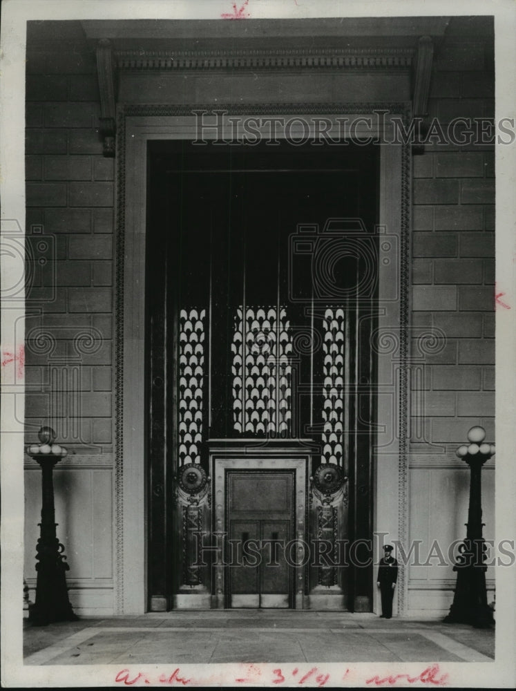 1937 Press Photo National Archives Building Washington, D.C. - mja54472-Historic Images
