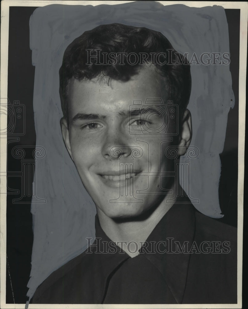 1951 Press Photo High School Golfer Robert Brue from Juneau - mja54694-Historic Images