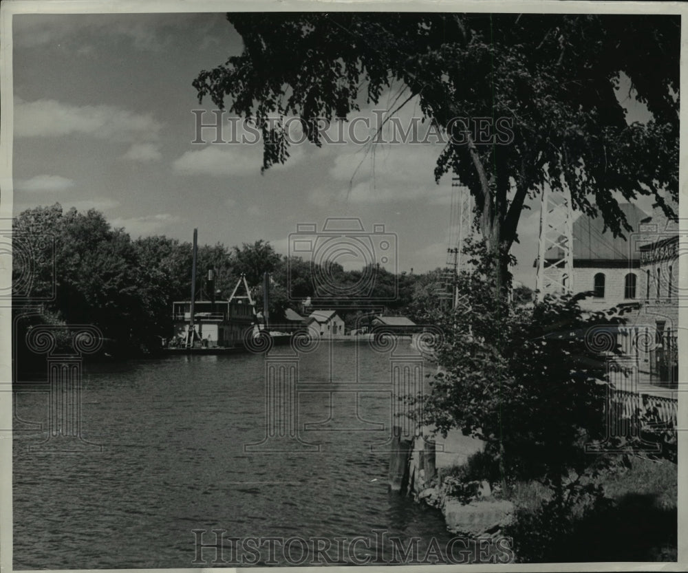 Press Photo beauty and languor of a Mississippi River scene in the deep south-Historic Images