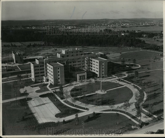 1949 Press Photo Iron Mountain, Mich., Veteran's Hospital - mja55321 - Historic Images