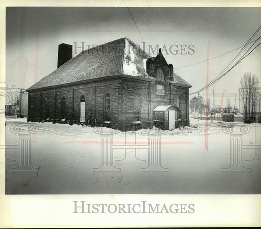 1980 Press Photo Proposed Maritime Museum in Marquette, Michigan - mja55354-Historic Images