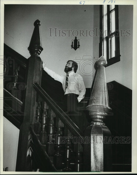 1982 Press Photo Iron County Controller Dave Stewart - mja55491-Historic Images