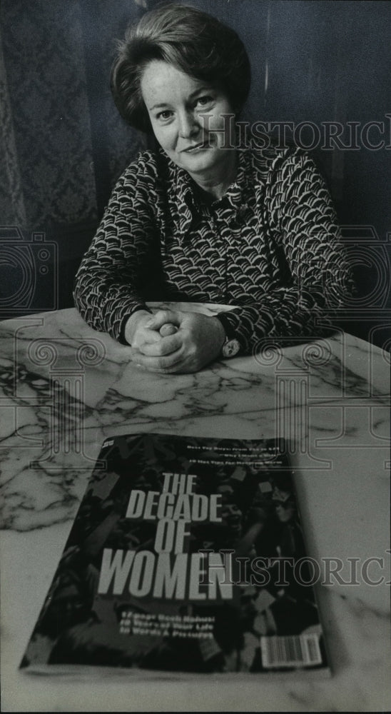 1979 Press Photo Patricia Carbine, Editor of Ms. Magazine - mja55554-Historic Images