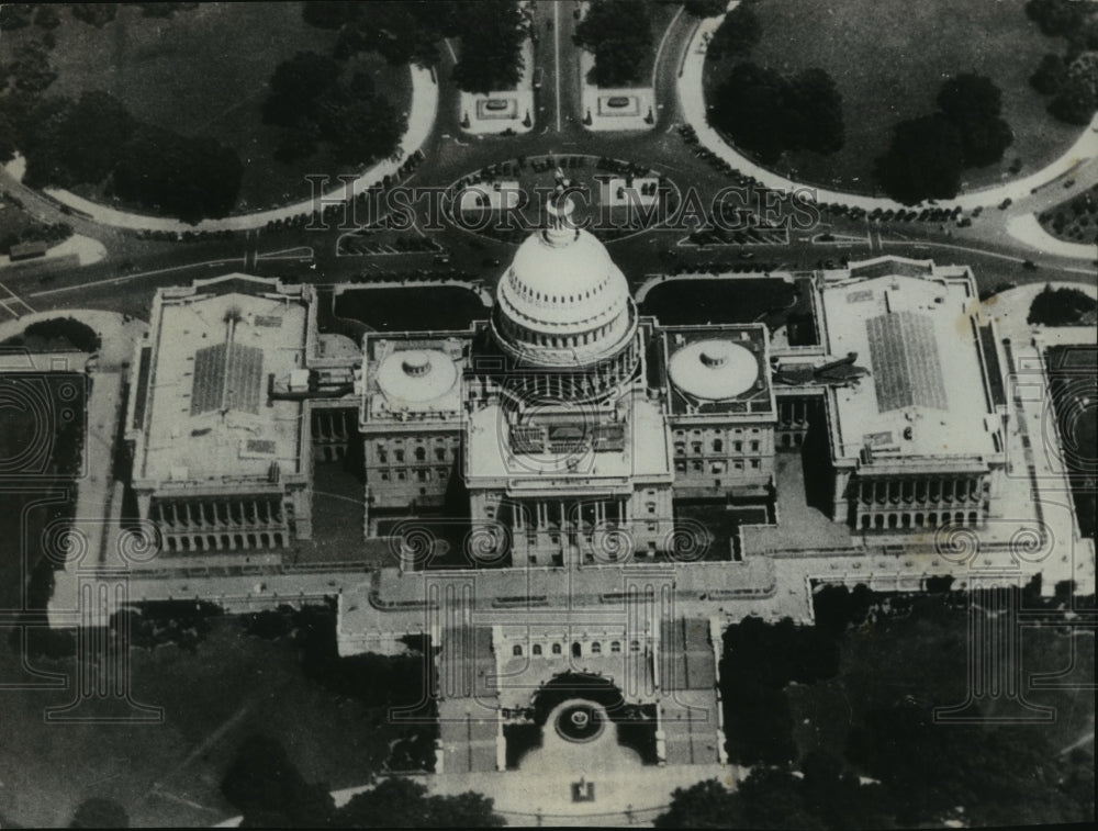 1950 Press Photo Washington, D.C. National Capitol Building - mja55753-Historic Images
