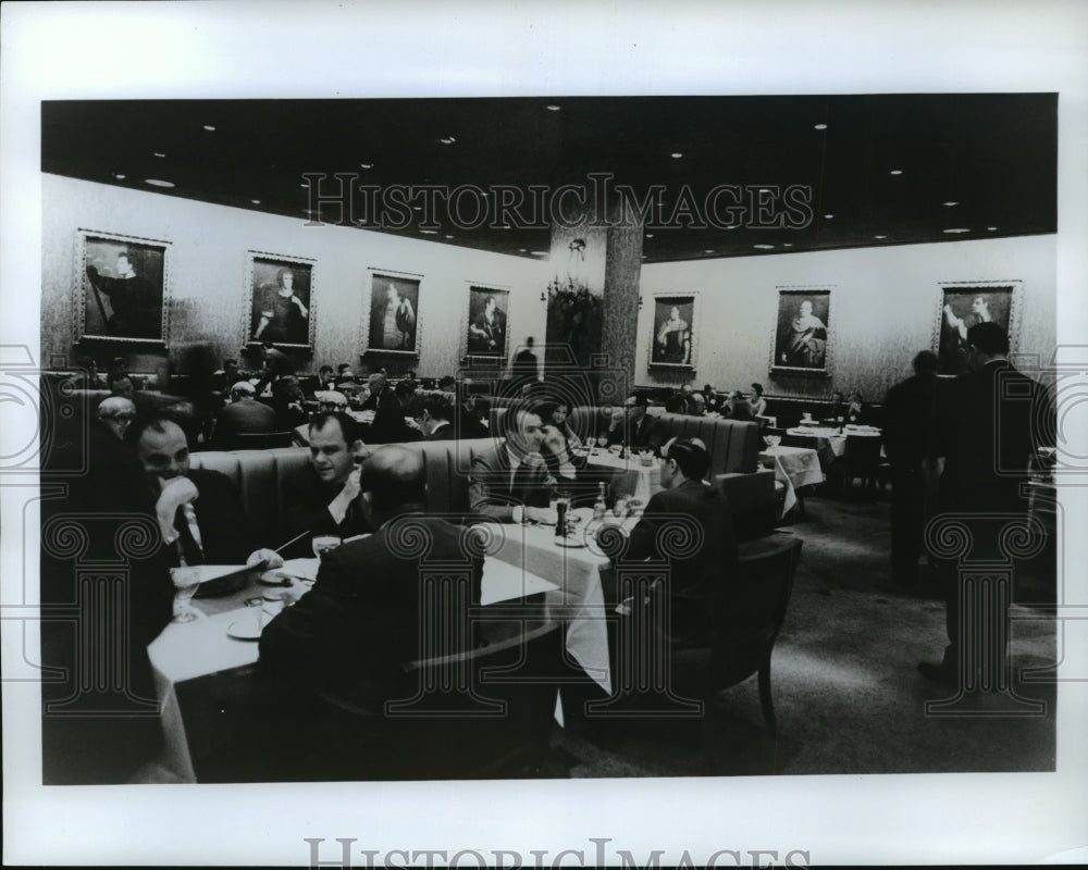 1973 Press Photo The Forum of the Twelve Caesars in Rockefeller Center, New York-Historic Images