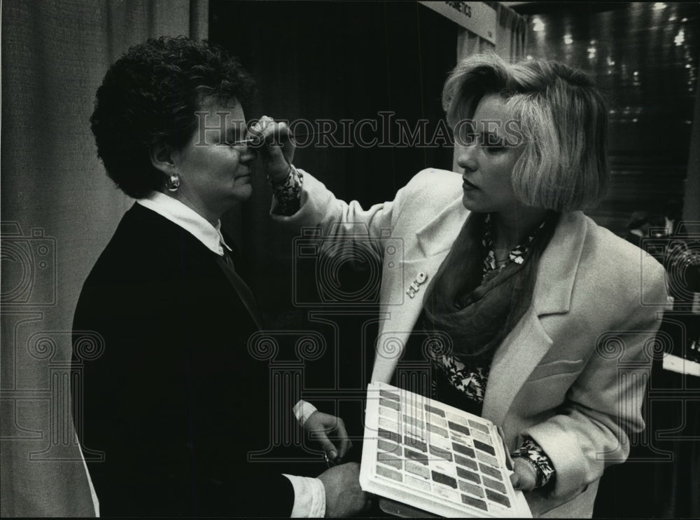 1991 Press Photo Wisconsin Women&#39;s Conference and Expo - mja55946-Historic Images
